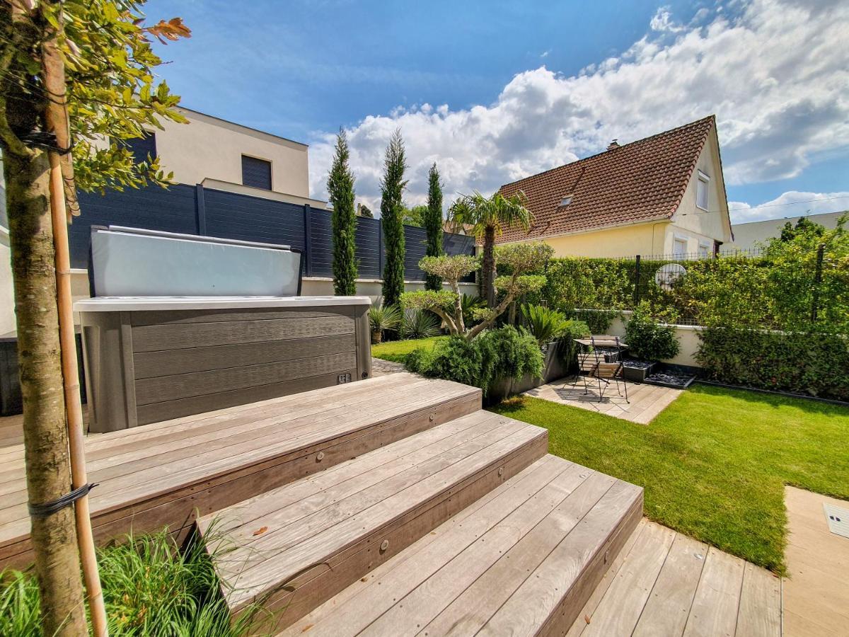 Exigehome - Chambre D'Hote Avec Jacuzzi Et Jardin Paysage, Partage Orgeval  Eksteriør billede